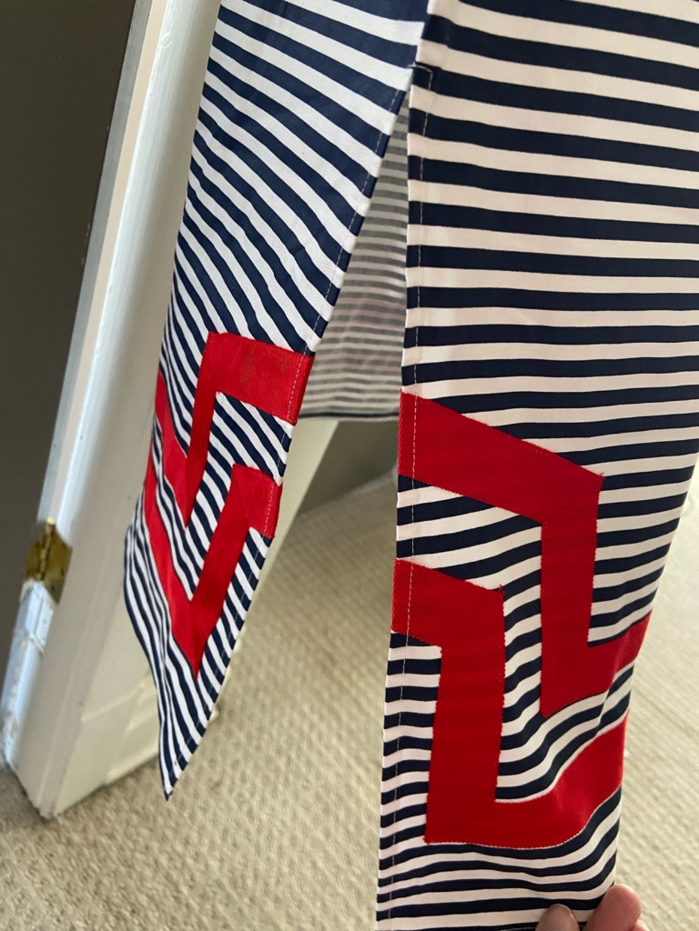 Sail to Sable sleeveless Nautical maxi dress XL NWT - Picture 3 of 3